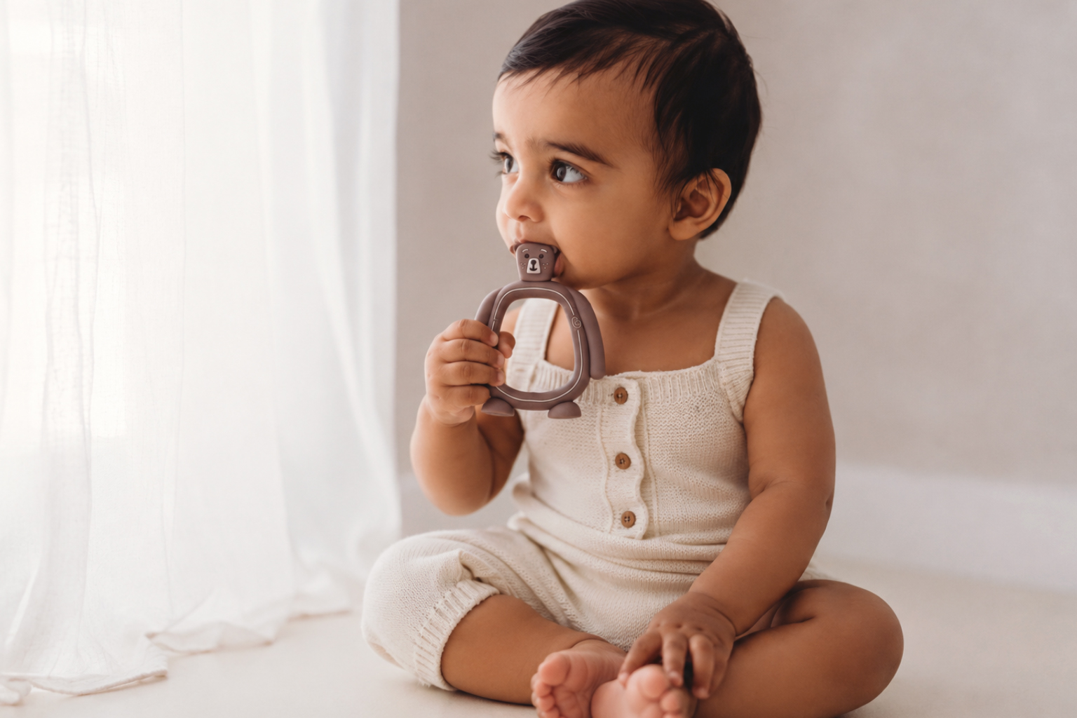 Bear Buddy silicone teether